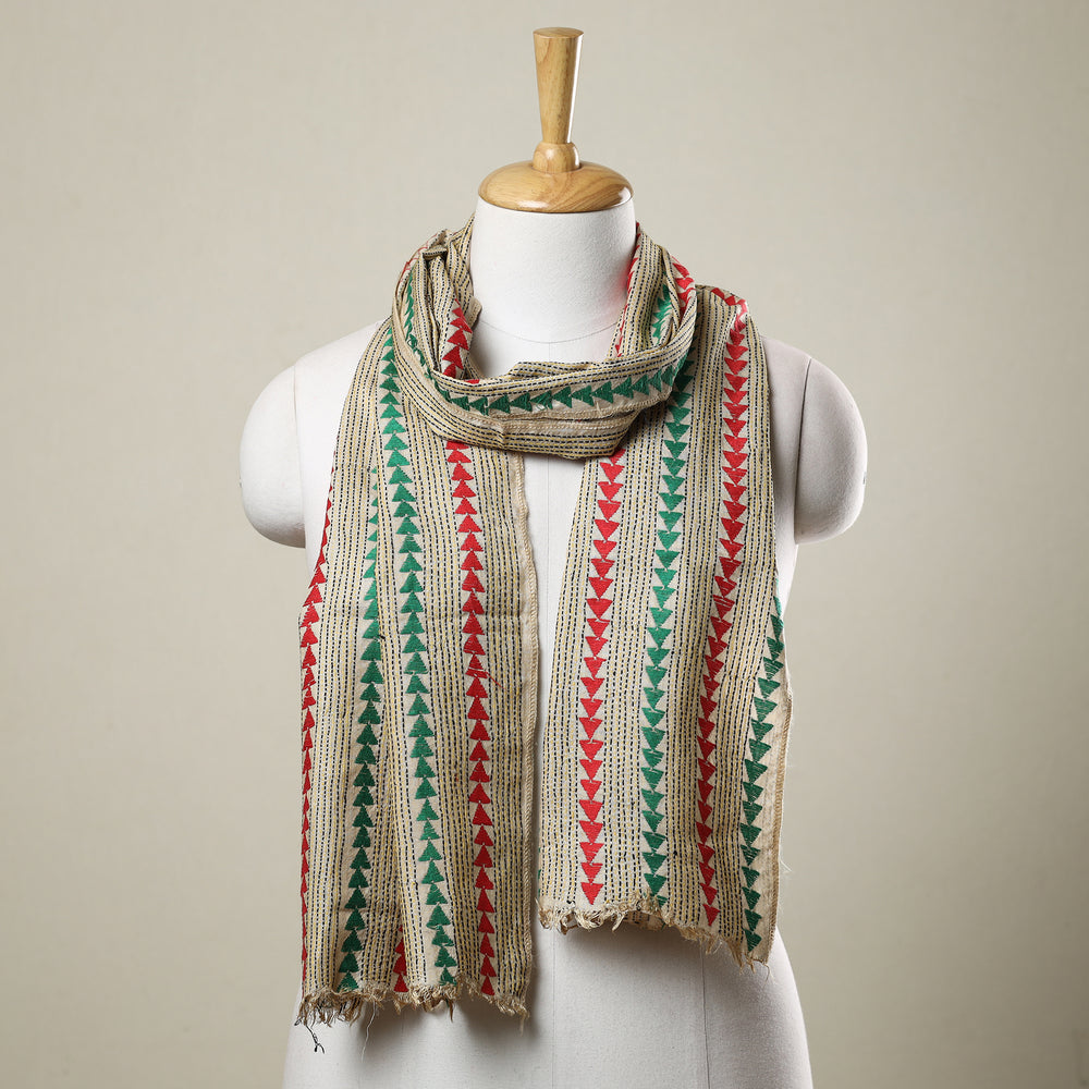 Kantha Stitch Stole