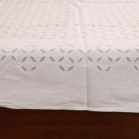 Barmer Applique Cutwork Cotton Single Bedsheet (90 x 60 in) 23