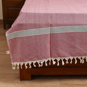 Handloom Cotton Single Bedsheet (90 x 60 in) 306