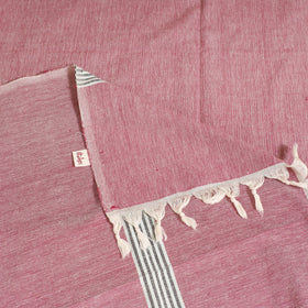 Handloom Cotton Single Bedsheet (90 x 60 in) 306