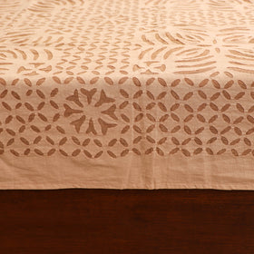 Barmer Applique Cutwork Cotton Single Bedsheet (90 x 60 in) 25
