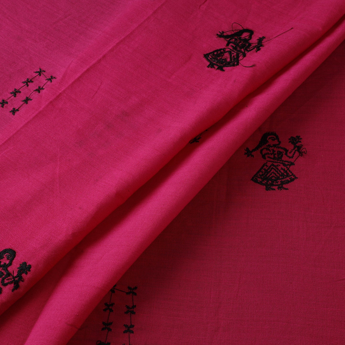 Sambalpuri Embroidery Cotton Fabric 15