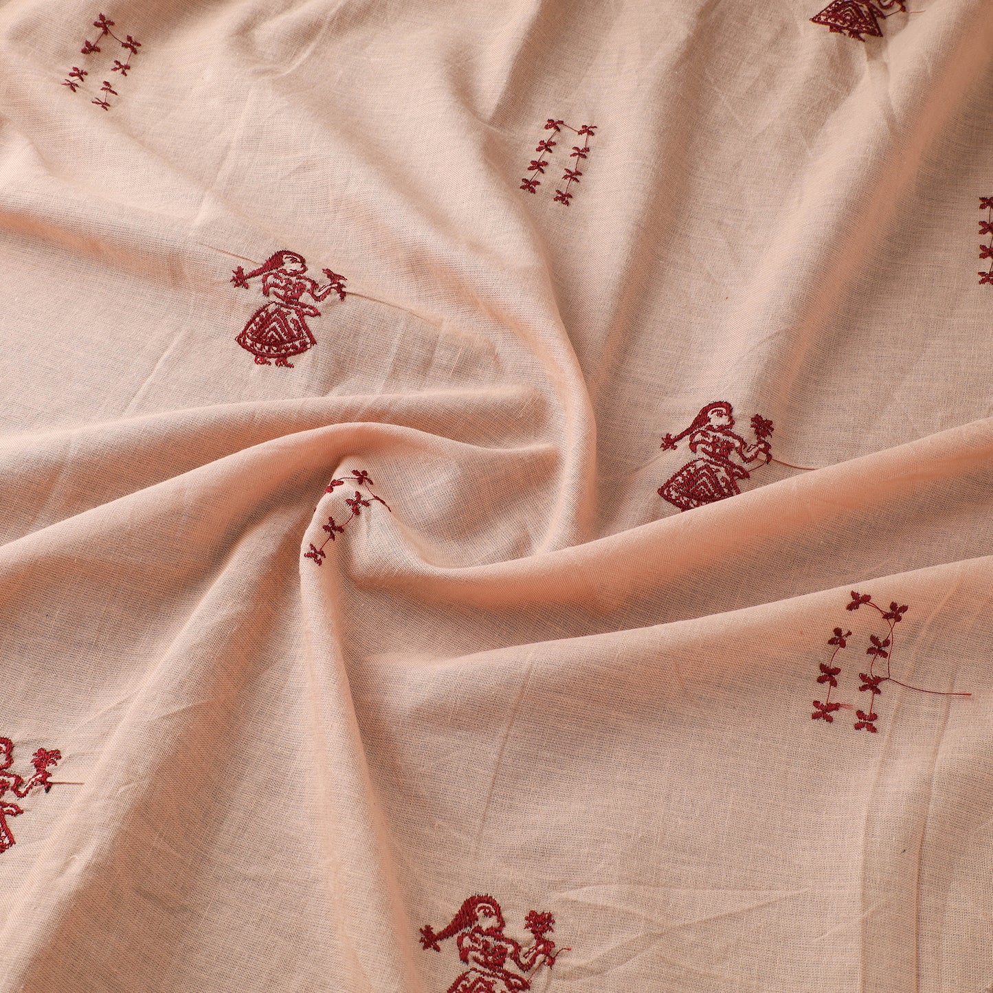 Sambalpuri Embroidery Cotton Fabric 16