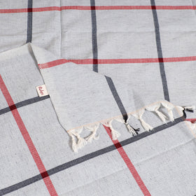 Handloom Cotton Single Bedsheet (90 x 60 in) 311