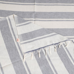 Handloom Cotton Single Bedsheet (90 x 60 in) 314