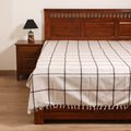 Handloom Cotton Single Bedsheet (90 x 60 in) 315