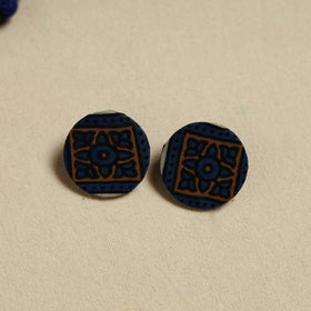Handcrafted Wooden Beads Fabart Necklace Set 25