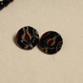 Handcrafted Wooden Beads Fabart Necklace Set 29