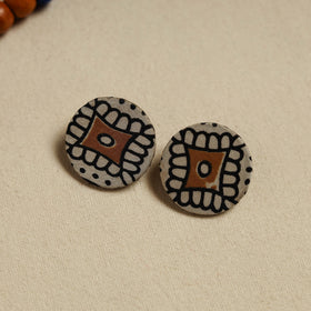 Handcrafted Wooden Beads Fabart Necklace Set 30