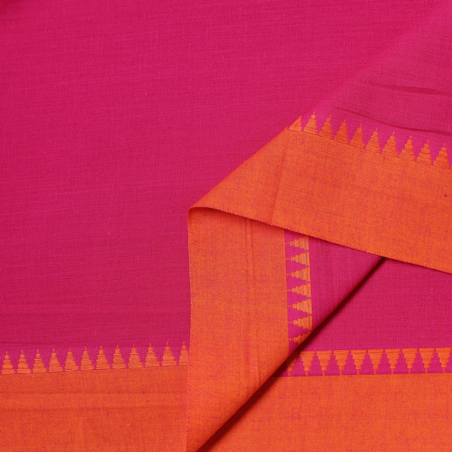 Dharwad Cotton Fabric with Thread Border 01