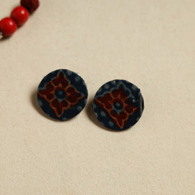 Handcrafted Wooden Beads Fabart Necklace Set 39
