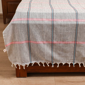 Handloom Cotton Single Bedsheet (90 x 60 in) 325