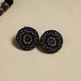 Handcrafted Wooden Beads Fabart Necklace Set 46