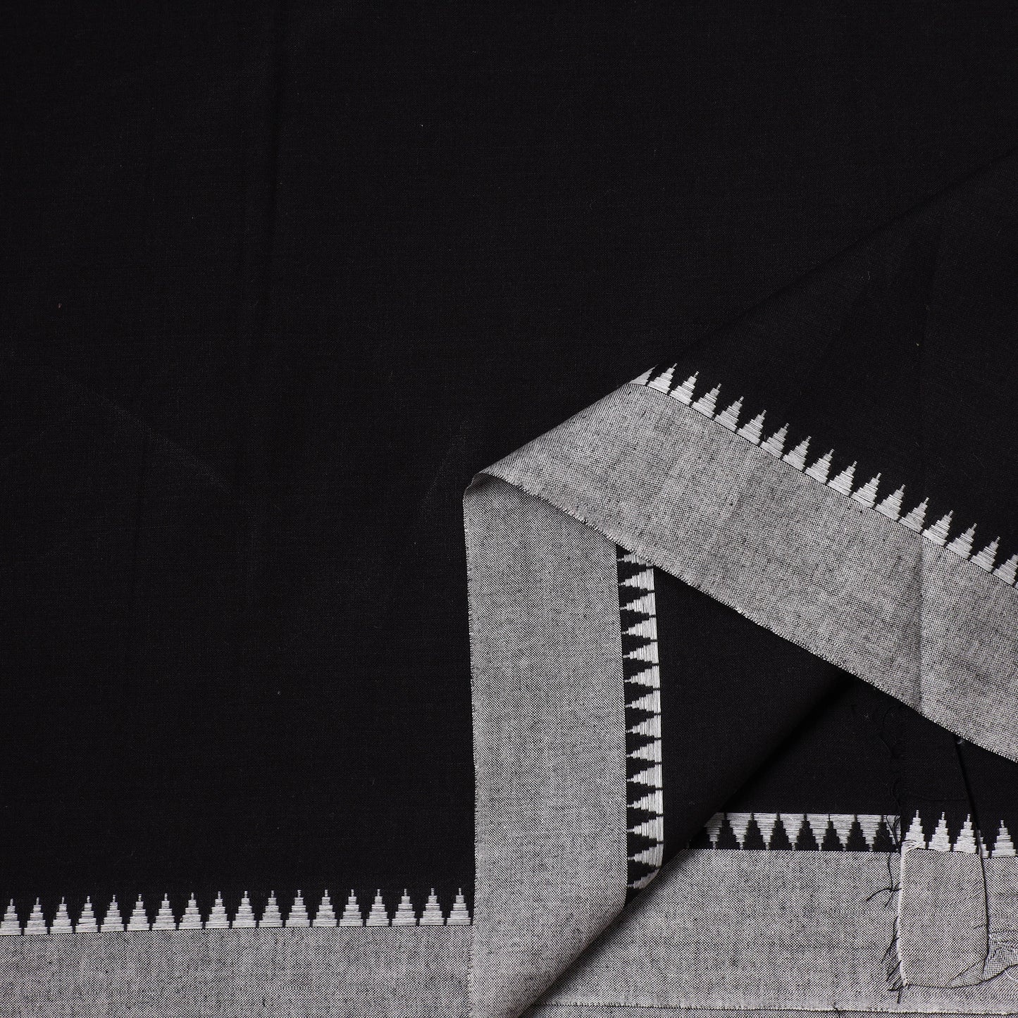 Dharwad Cotton Fabric with Thread Border 06