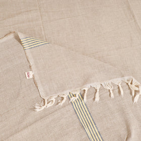 Handloom Cotton Single Bedsheet (90 x 60 in) 327