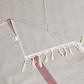 Handloom Cotton Single Bedsheet (90 x 60 in) 328