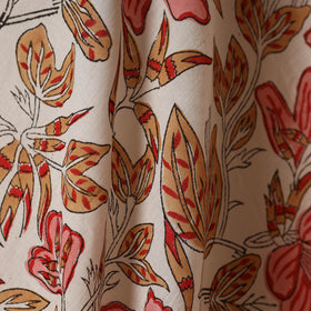 White - cotton sanganeri fabric 10 - handcrafted