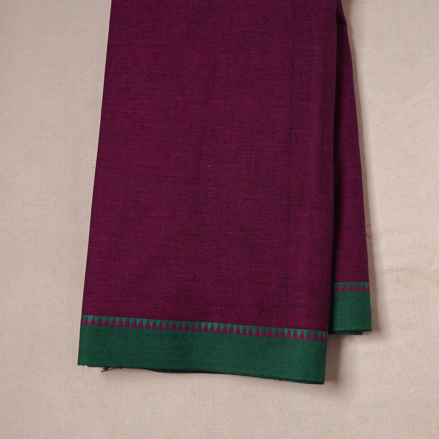 Dharwad Cotton Fabric with Thread Border 08