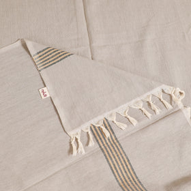 Handloom Cotton Single Bedsheet (90 x 60 in) 331
