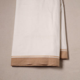 Dharwad Cotton Fabric with Thread Border 09