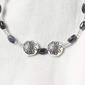 Grey - Handcrafted Stone Work GS Anklet 02