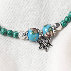 Multicolor - Handcrafted Stone Work GS Anklet 03