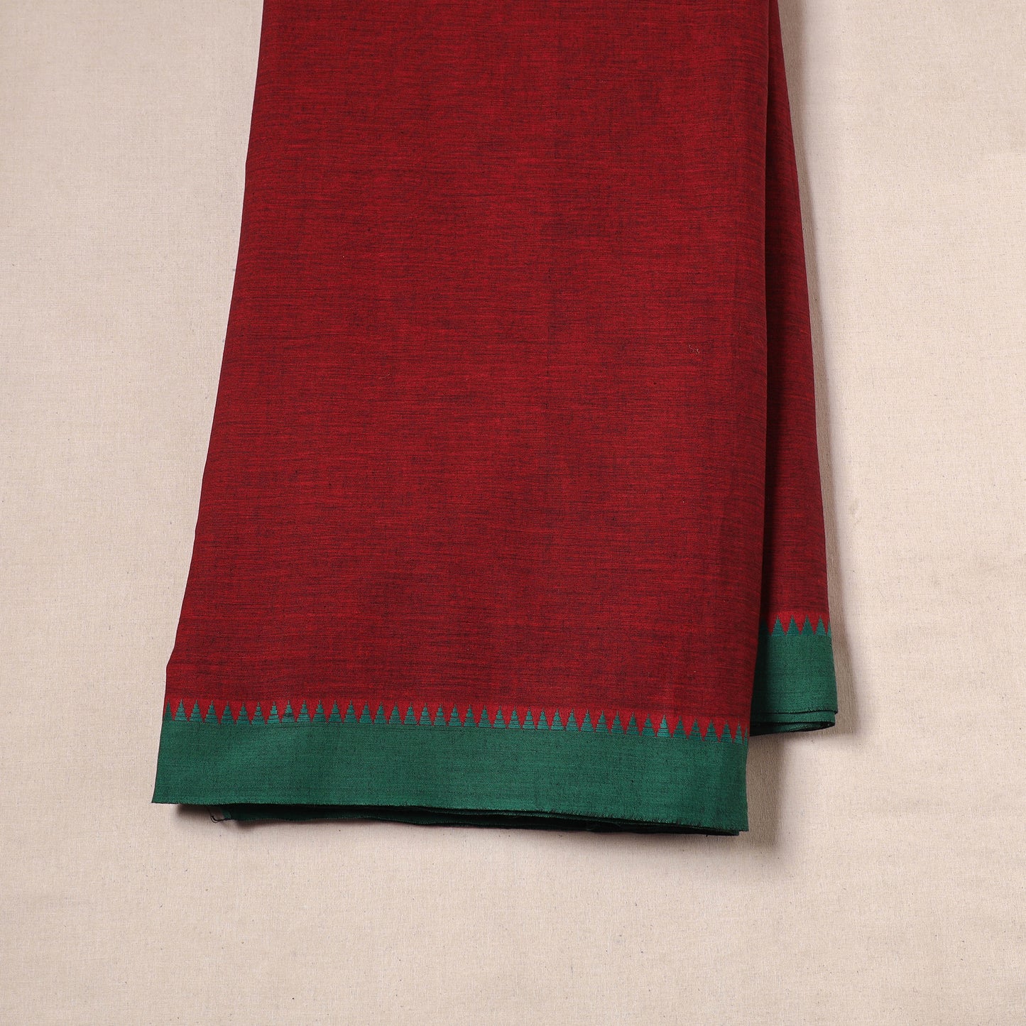 Dharwad Cotton Fabric with Thread Border 11