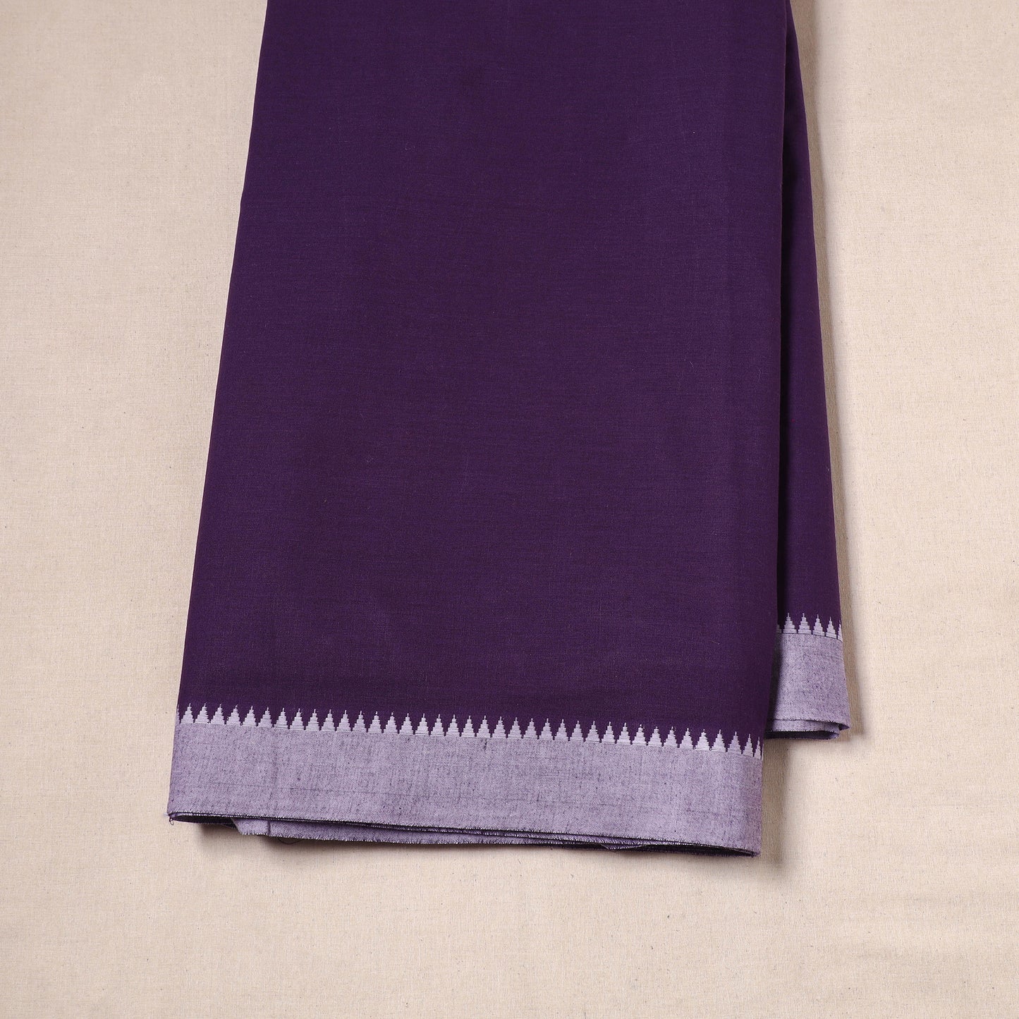 Dharwad Cotton Fabric with Thread Border 12
