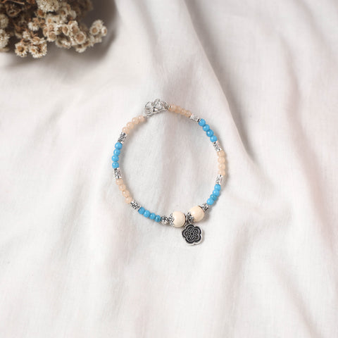 Multicolor - Handcrafted Stone Work GS Anklet 07