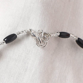 Black - Handcrafted Stone Work GS Anklet 13