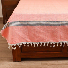 Handloom Cotton Single Bedsheet (90 x 60 in) 339