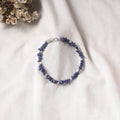 Blue - Handcrafted Stone Work GS Anklet 14