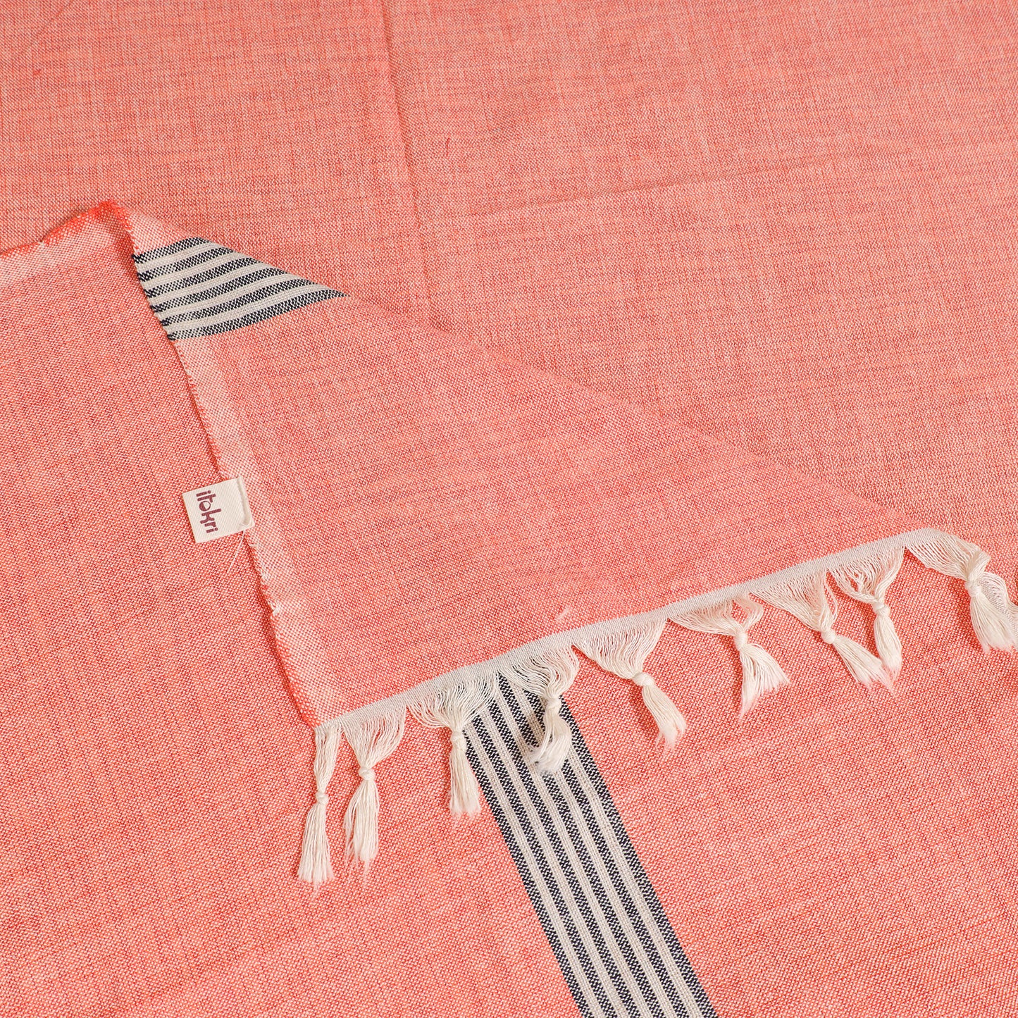 Handloom Cotton Single Bedsheet (90 x 60 in) 339