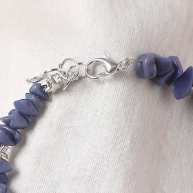 Blue - Handcrafted Stone Work GS Anklet 14