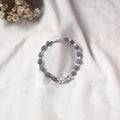 Grey - Handcrafted Stone Work GS Anklet 15