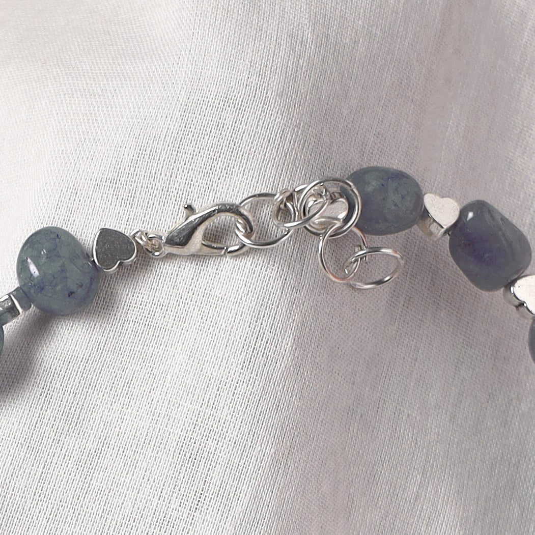 Grey - Handcrafted Stone Work GS Anklet 15