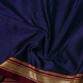 Purple - Karnataka Weave Cotton Khun Fabric 01