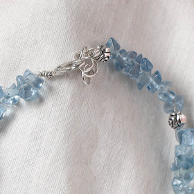 Blue - Handcrafted Stone Work GS Anklet 17