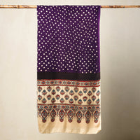 bandhani silk stole