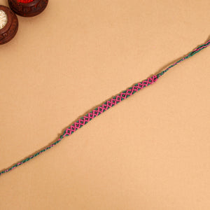  Handmade Thread Work Rakhi by Kala Raksha