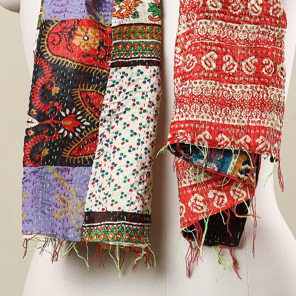 Kantha Stitch Stole