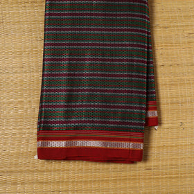 Multicolor - Karnataka Weave Cotton Khun Fabric 11