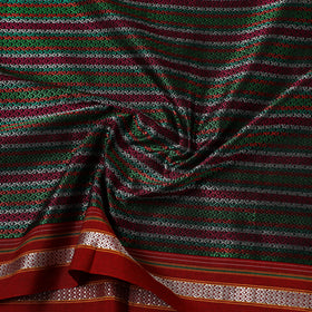 Multicolor - Karnataka Weave Cotton Khun Fabric 11