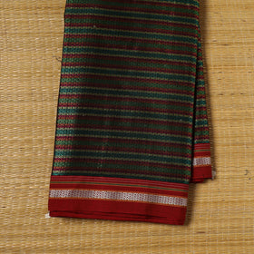 Multicolor - Karnataka Weave Cotton Khun Fabric 12