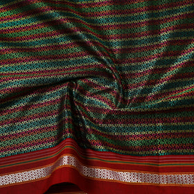 Multicolor - Karnataka Weave Cotton Khun Fabric 12