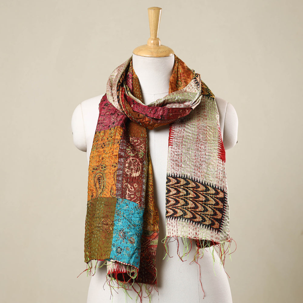 Kantha Stitch Stole