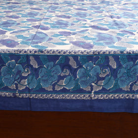 Sanganeri Hand Block Print Cotton Double Bedsheet Set (108 x 90 in) 07