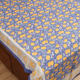 Sanganeri Hand Block Print Cotton Double Bedsheet Set (108 x 90 in) 11