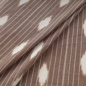 Beige - Pochampally Ikat Weave Cotton Fabric 14