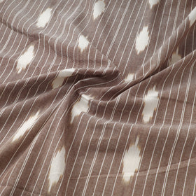 Beige - Pochampally Ikat Weave Cotton Fabric 14